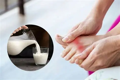 Người bị gout có uống được sữa bò không