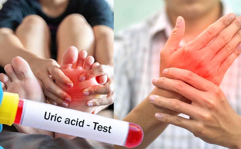 Axit uric dễ kết tinh vào ban đêm