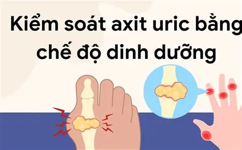 axit uric tăng cao dù ăn uống bình thường